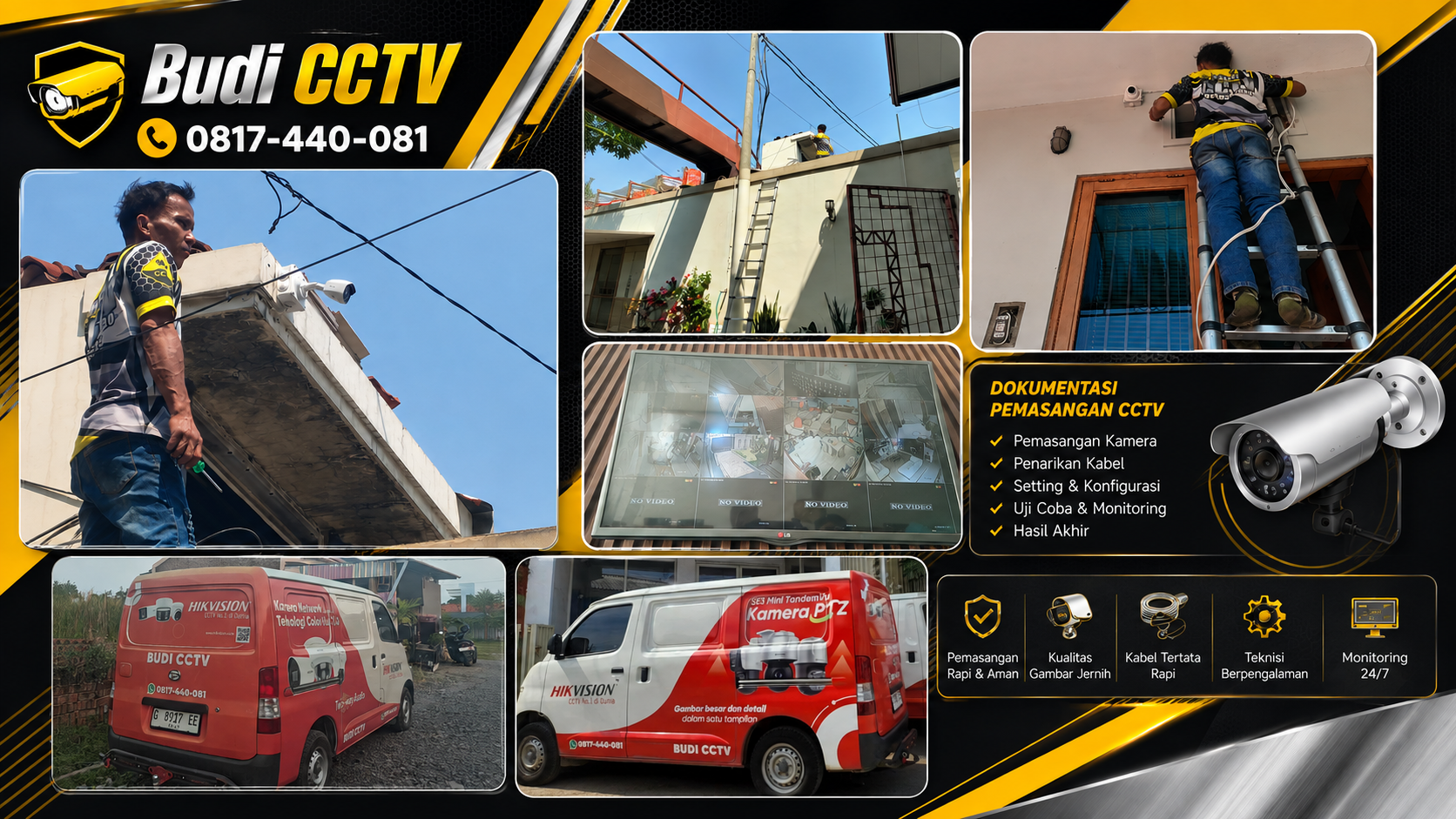 Instalasi CCTV Hikvision di Rumah Brebes, Kunci Sistem yang Tahan Lama