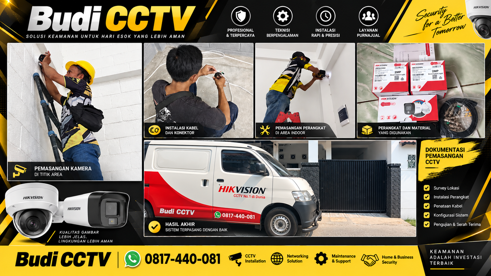 Pemasangan CCTV Hikvision di Rumah Brebes, Konektivitas Sistem yang Menyeluruh