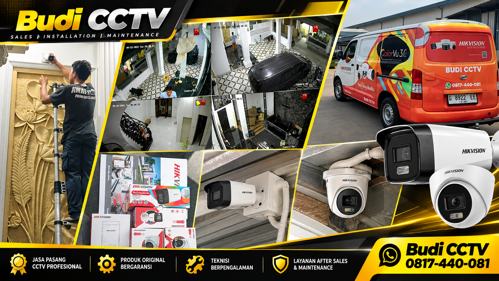Instalasi CCTV Hikvision di Brebes untuk Rumah dengan Performa Sistem Stabil